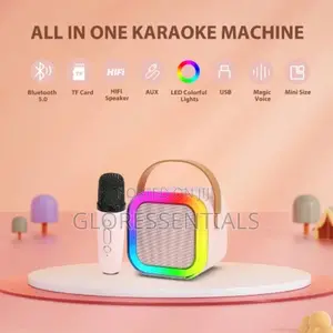 Wireless Karaoke Microphone With Speaker