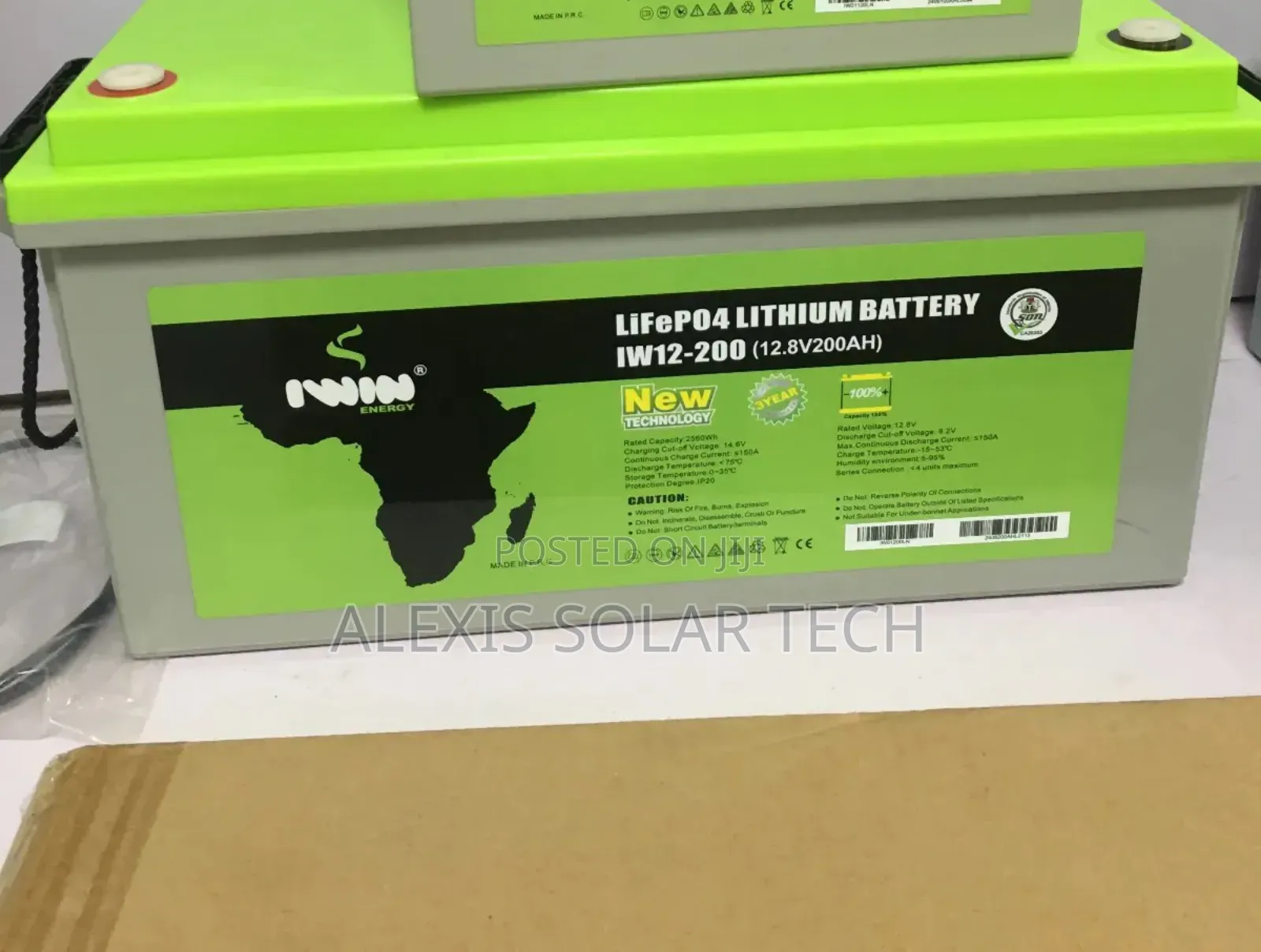 200amps Iwin Lithium Battery