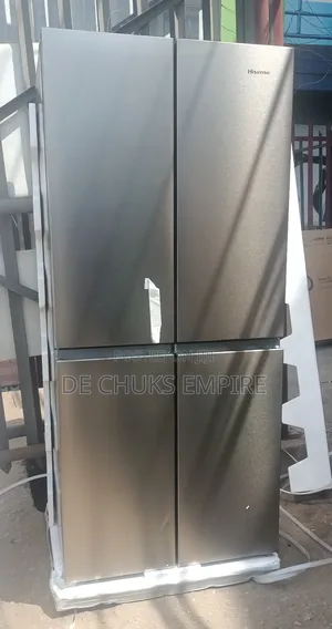 Brand New Hisense French 4 Doors Fridge -(432liters)