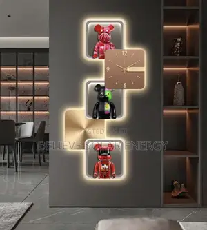 Big Led Light Wall Clock