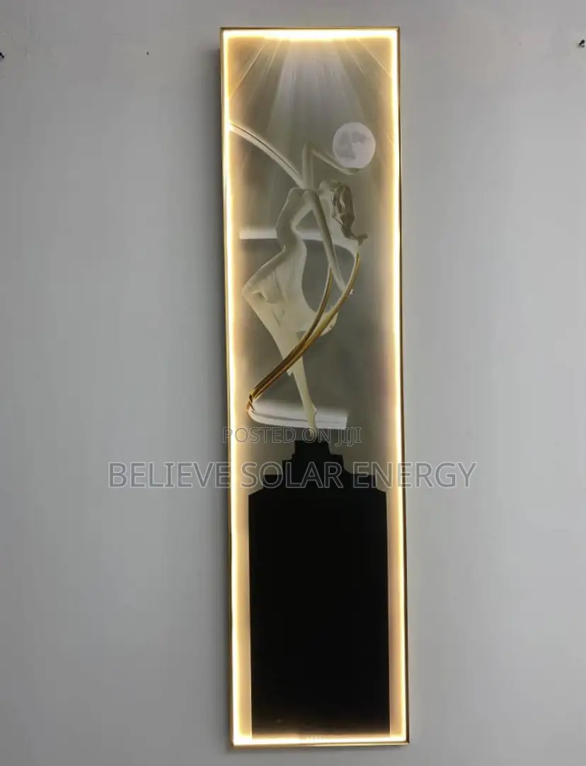 Big Led Light Wall Clock