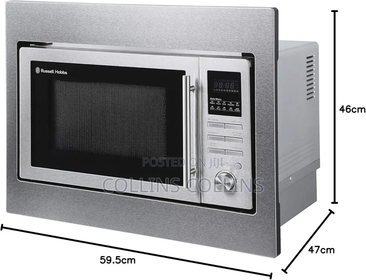 Russel Hobbs 25l Built in Digital Combination Microwave