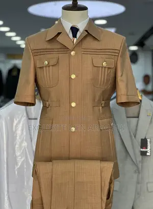 Latest Turkish Shortsleeved Safari Suit for Men