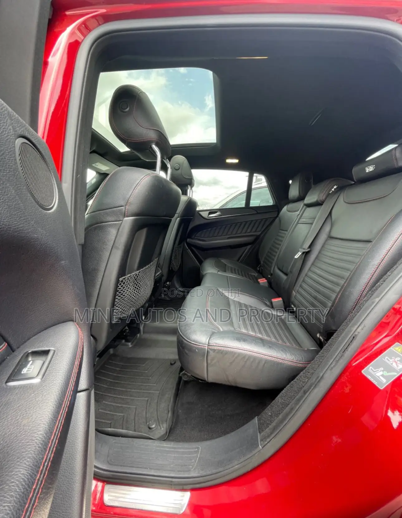 Mercedes-Benz GLE-Class 2016 Red