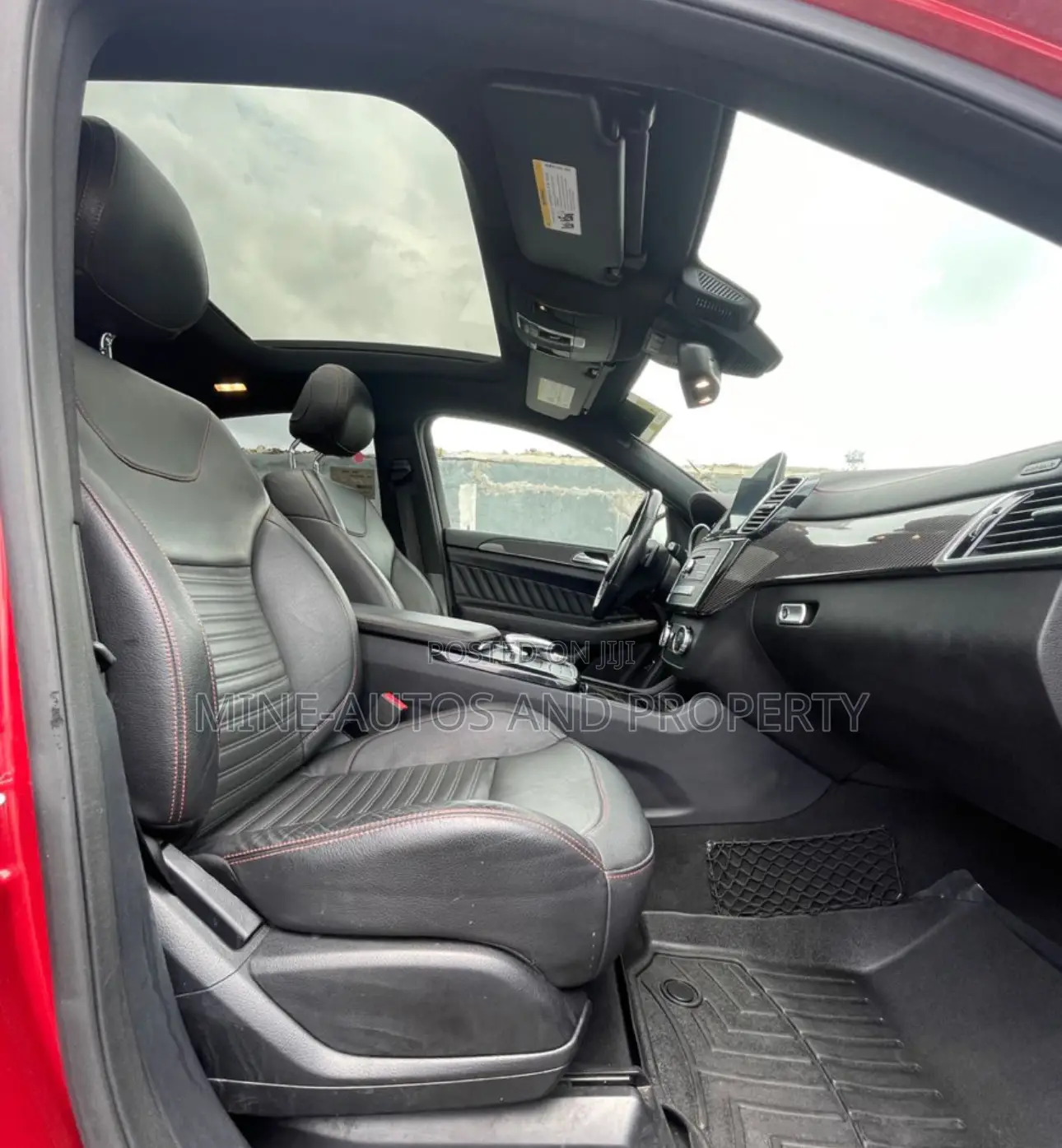 Mercedes-Benz GLE-Class 2016 Red