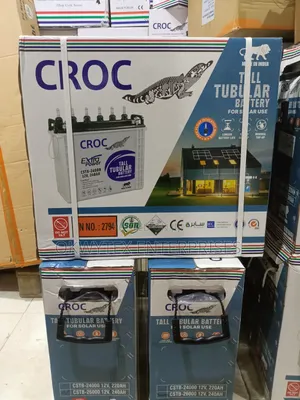 240ah Croc Indian Tall Tubular Battery