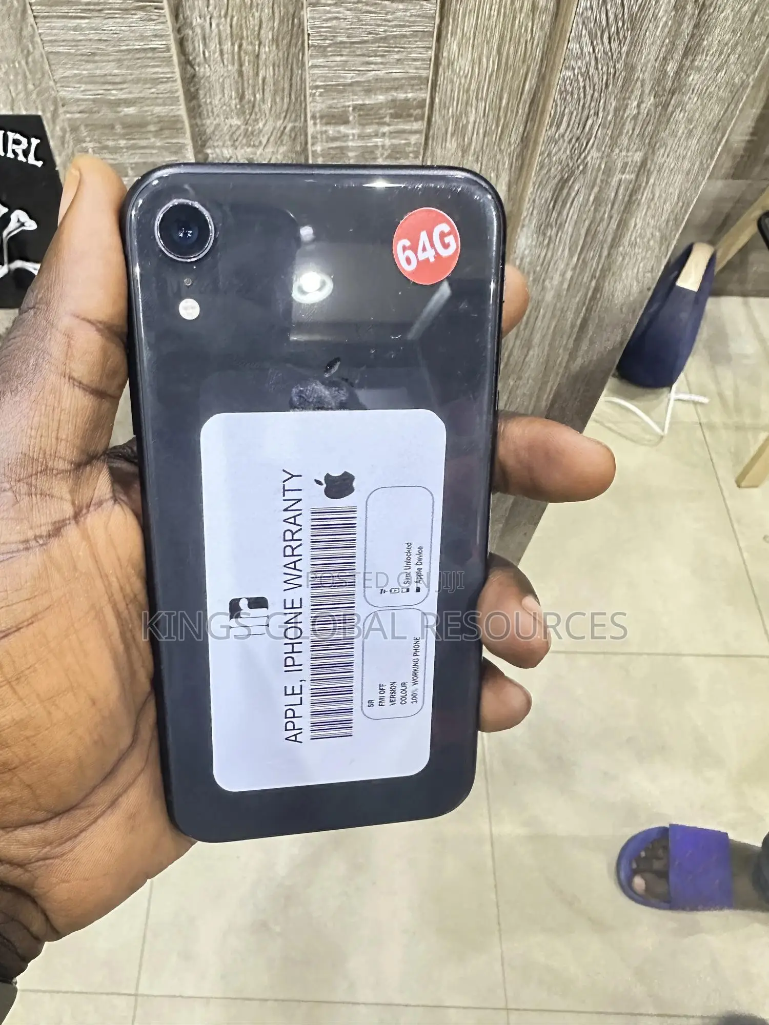 Apple iPhone XR 64 GB Black