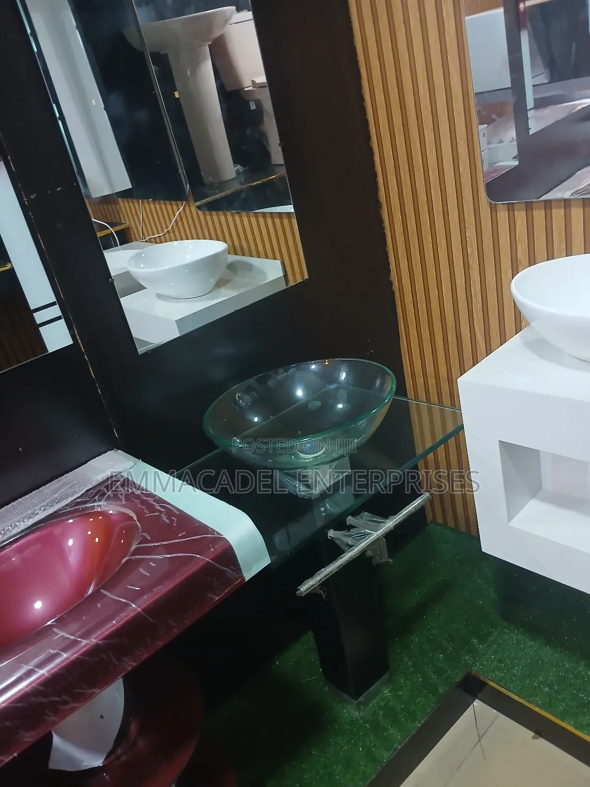 Glass Dining Basin