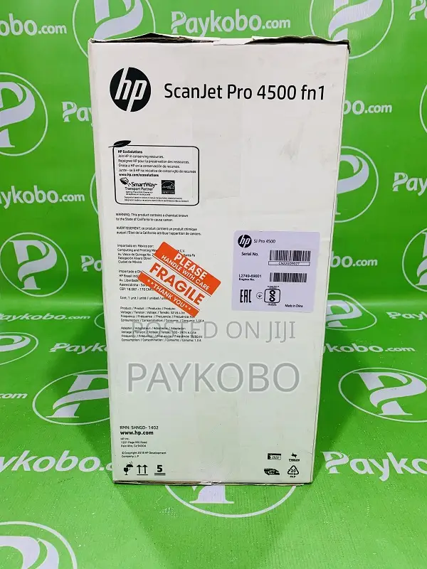 Hp Scanjet Pro 4500 Fn1 Network Scanner