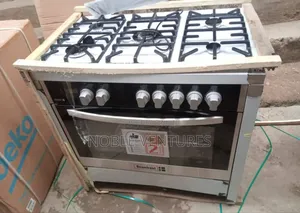 Scanfrost Freestand Automatic 5burner Gas Cooker 90cm