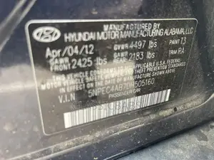 Hyundai Sonata 2013