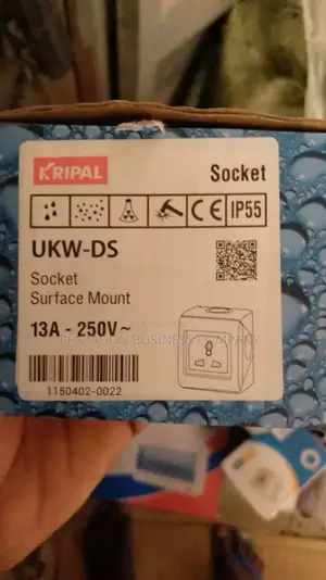 13A ,250V Kripal Waterproof Socket