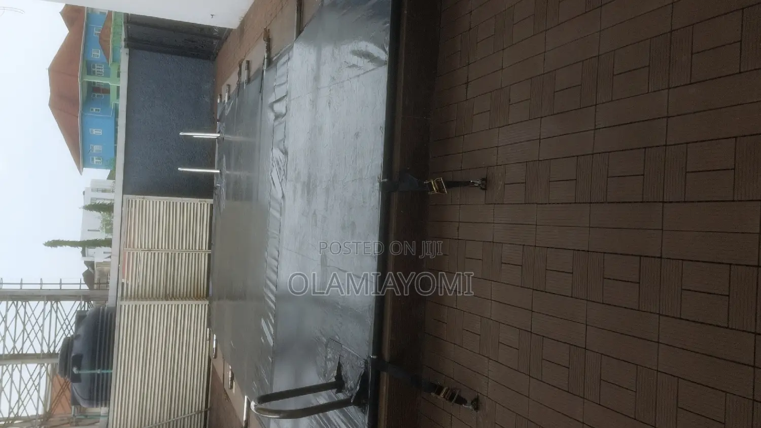 Swimming Pool Cover With Galvanised