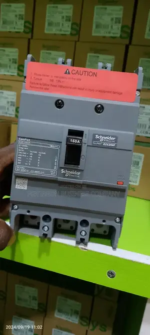 Original 160A 3pole Schneider Easypact Breaker