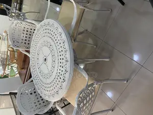 Iron White Outdoor Set
