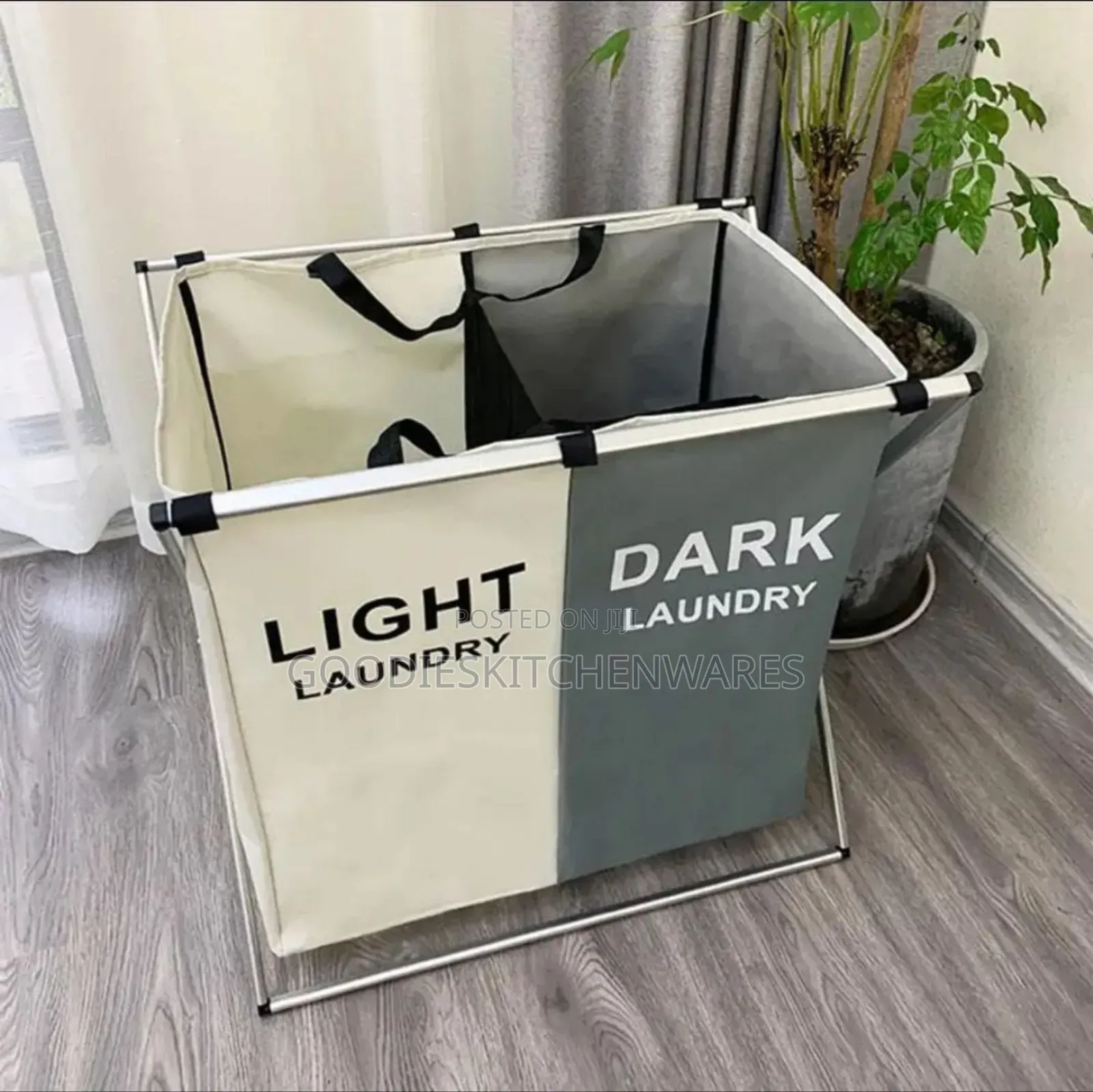 2 Section Laundry Bag / Laundry Basket