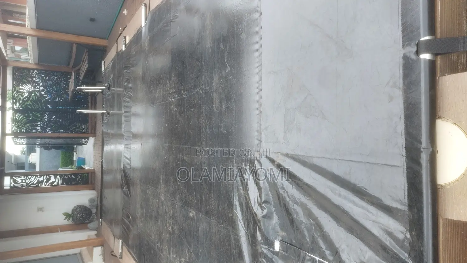 Swimming Pool Cover With Solid Galvanised Iron