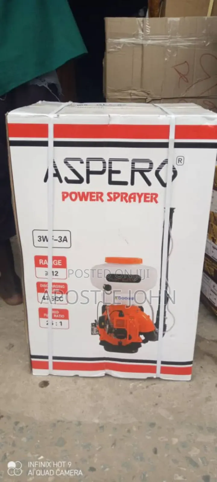 Aspero Power Sprayer Machine