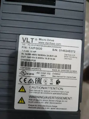 Danfoss Inverter Drive 7.5kw/10hp