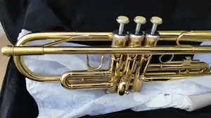 Yamaha Professional Gold Trumpet With Accessories