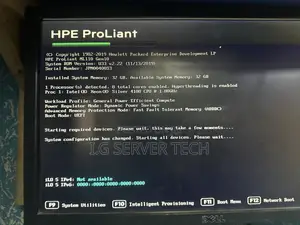Server HP ProLiant ML 32GB Intel Xeon HDD 1T