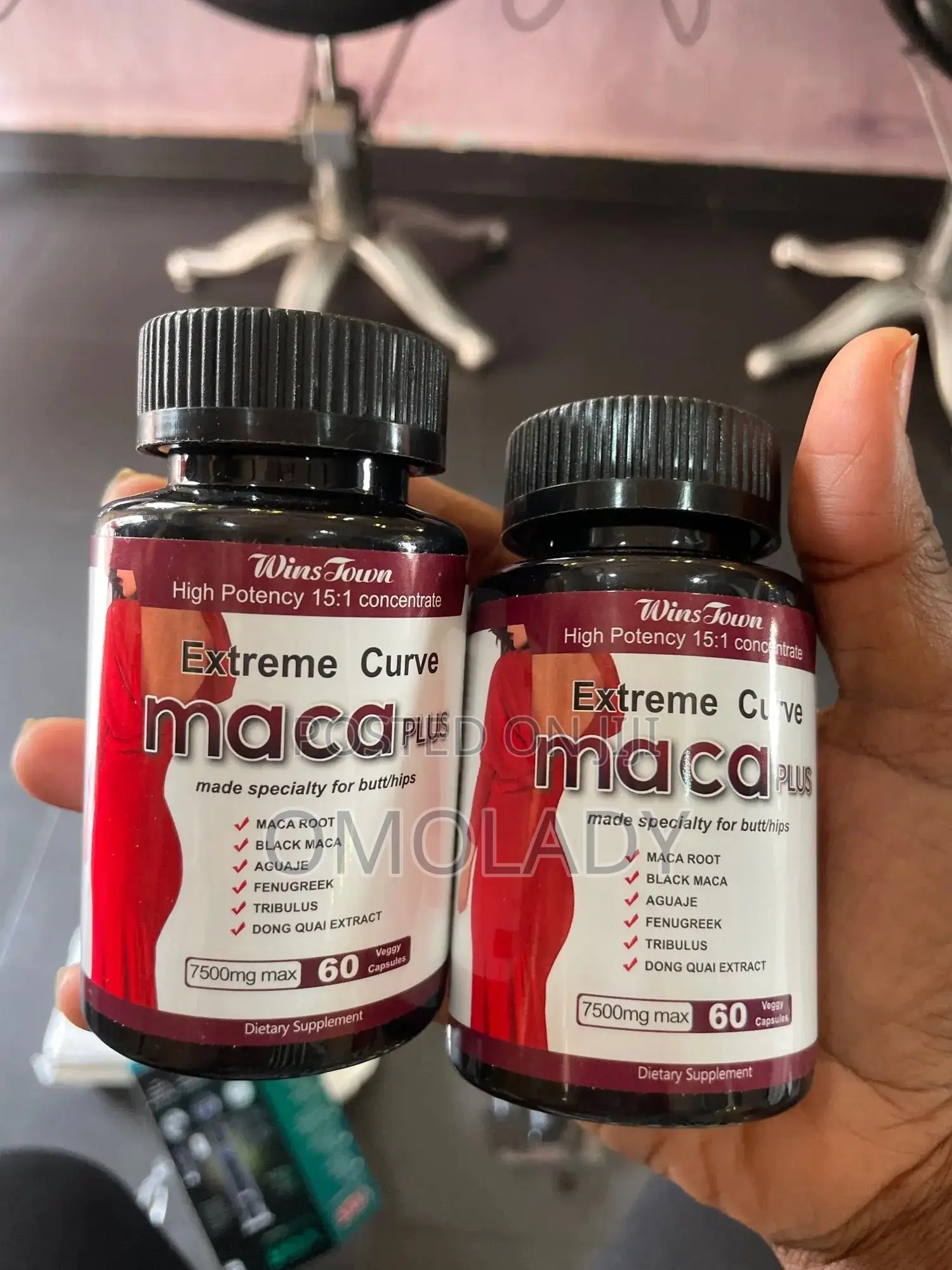 Winstown Extreme Curve Maca Plus Capsules (7500mg)