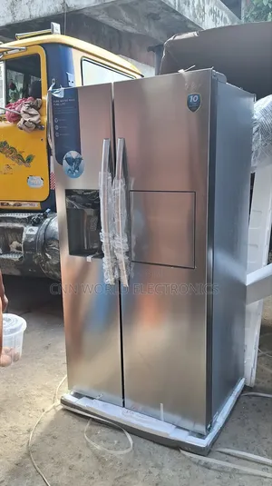 Midea Inverter Side by Side Fridge(590l) Dispenser Ice Maker