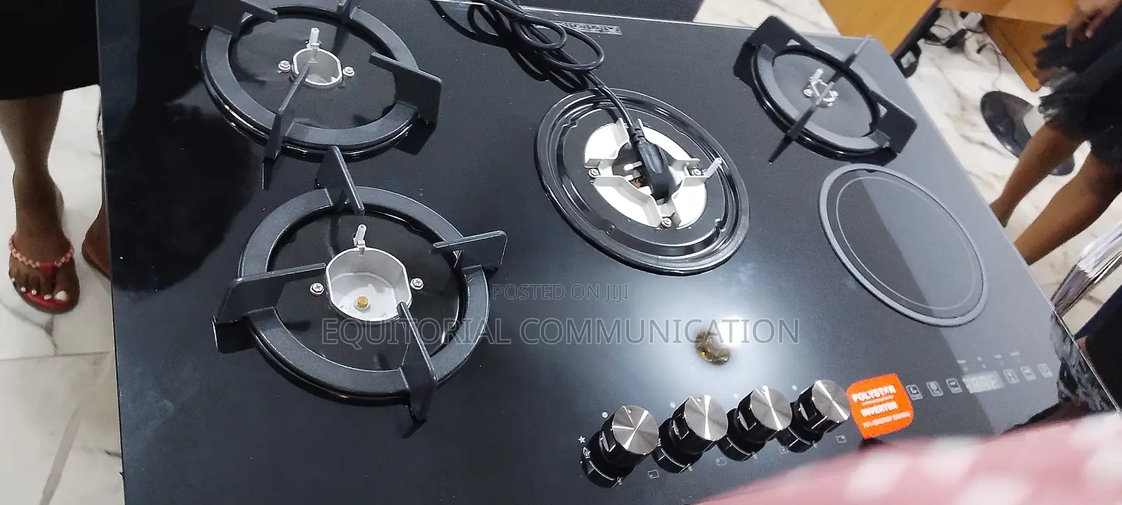 Polystar Very Best 4+1(Electric) Gas Hob