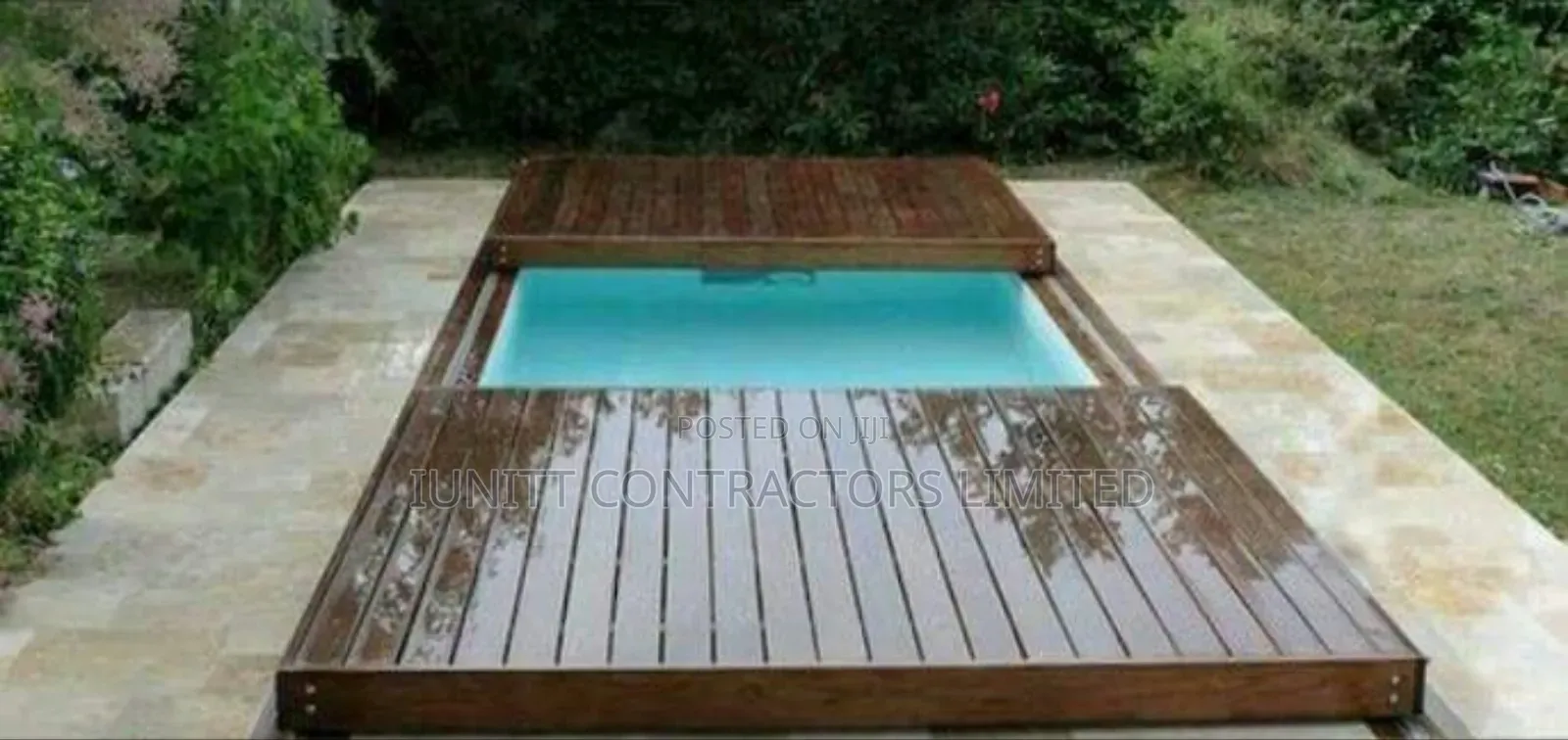 Automatic Motorized Remote Control Swimming Pool Deck Cover