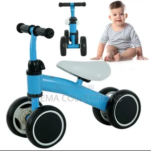 Four Wheels First Kids Balance Bike Walker for 1-2-3 Years