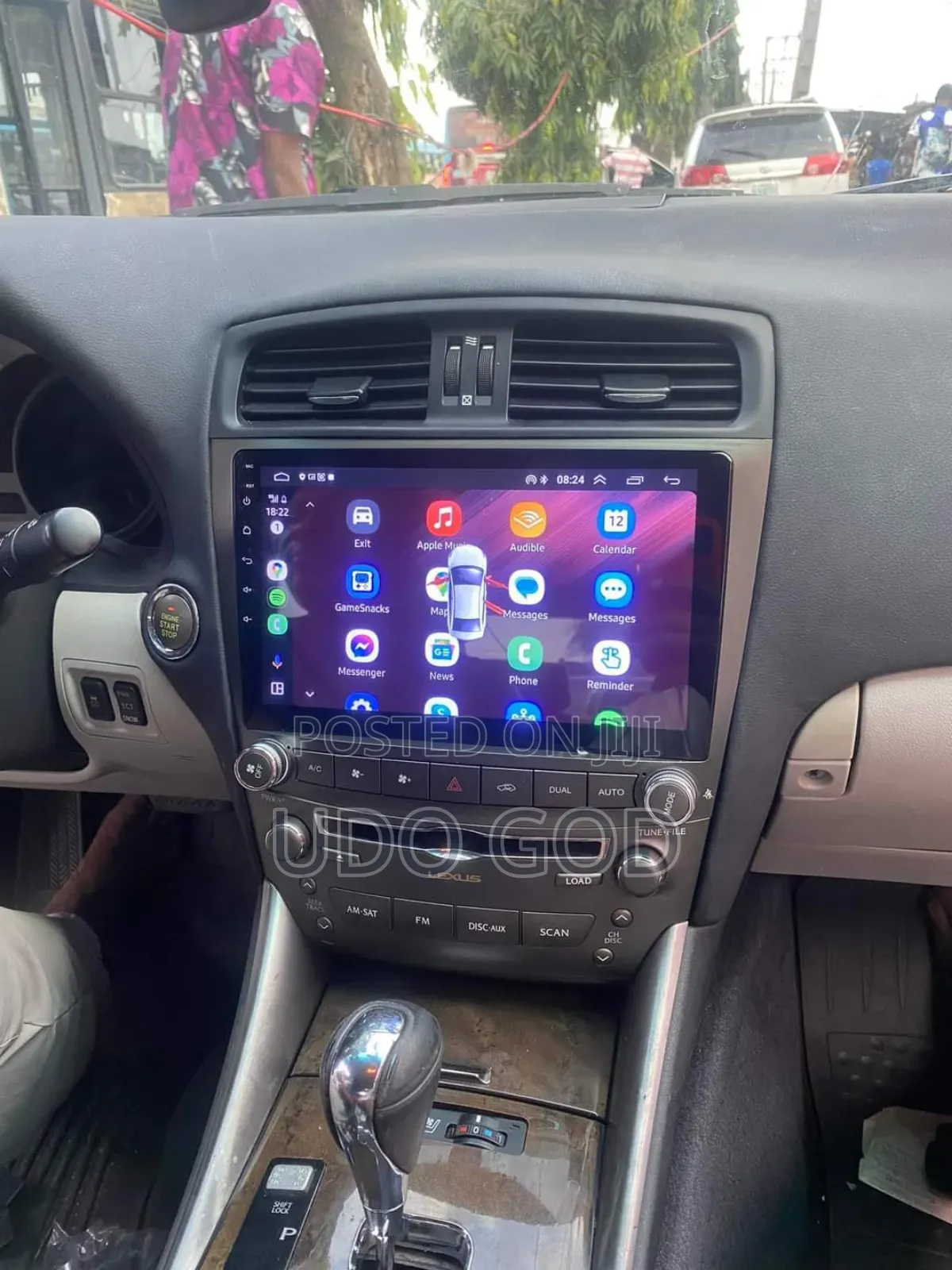 Lexus Is250 Half Android Screen