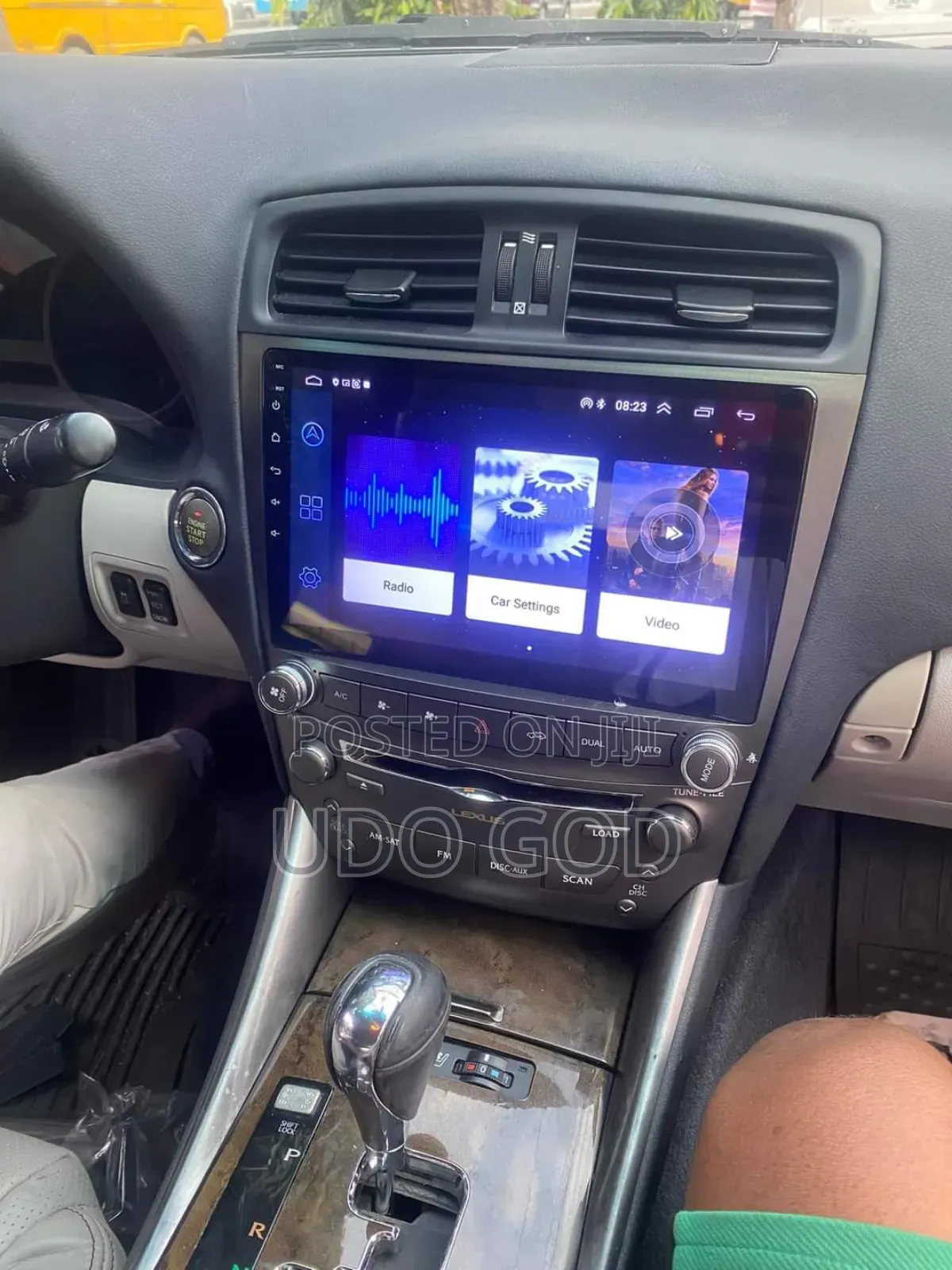 Lexus Is250 Half Android Screen