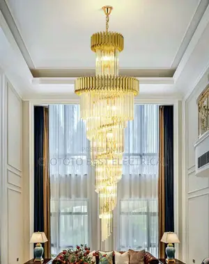 Crystal Chandelier Staircase Light Available Now Black Gold