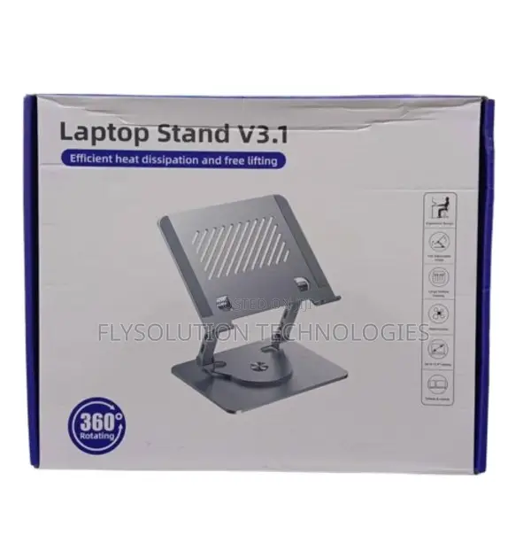 QLT-086s Laptop Stand V3.1 With 360° Base