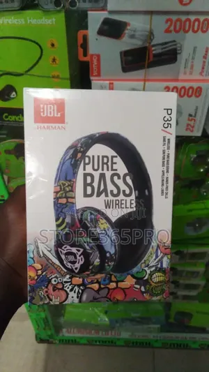 P35 JBL Bluetooth Headphone With Bass