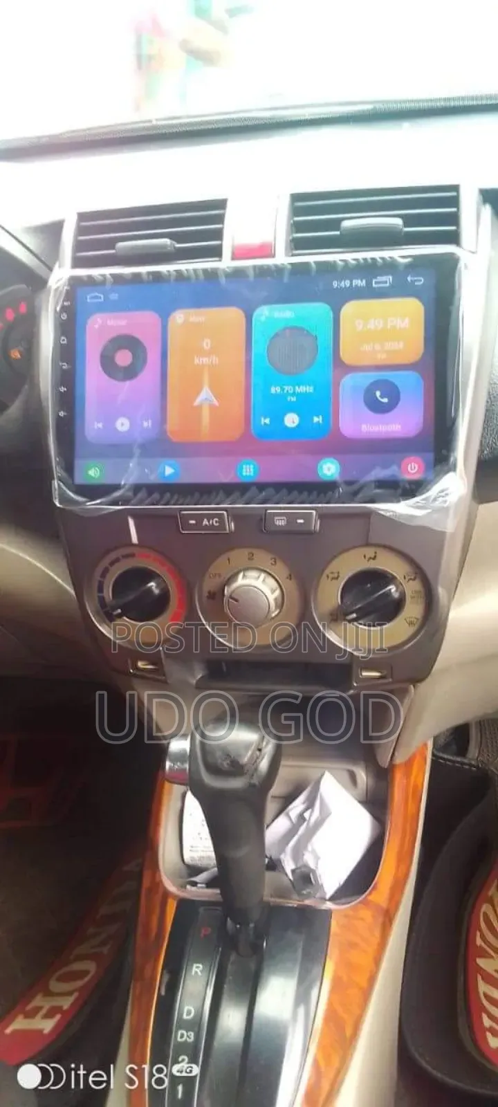 Honda City 2008 Android Screen