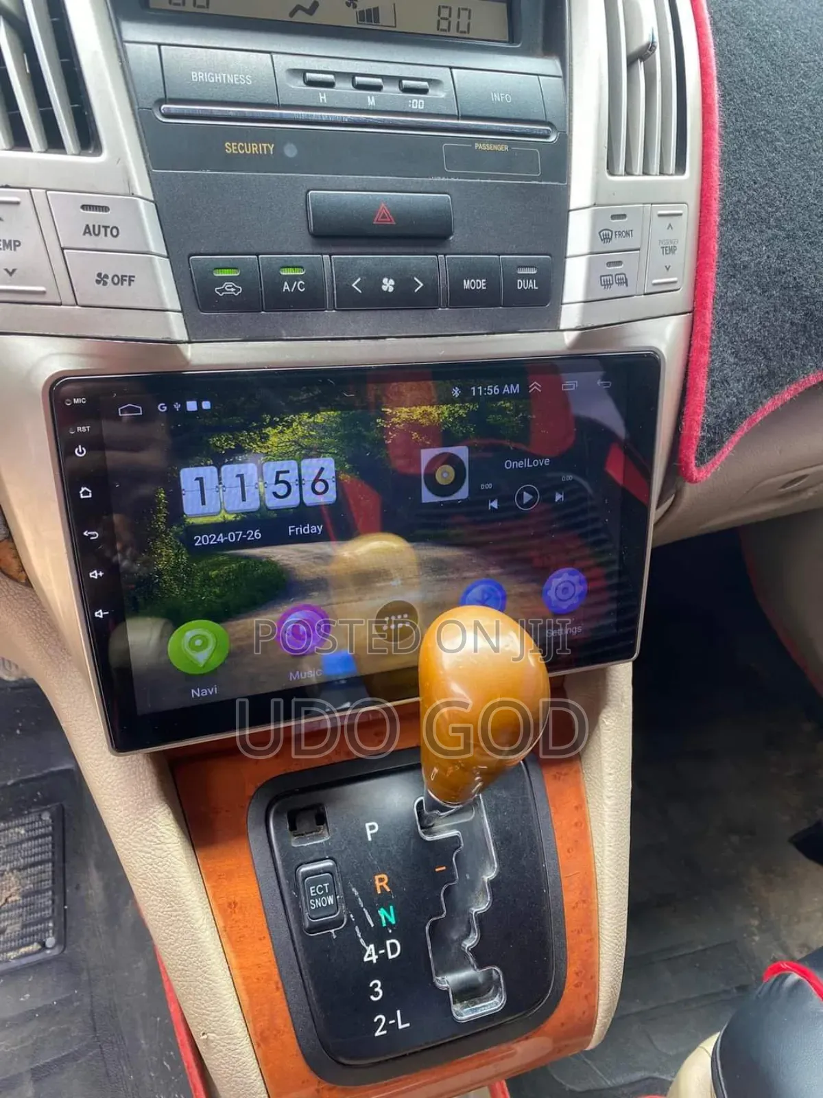 Rx 330 Android Screen