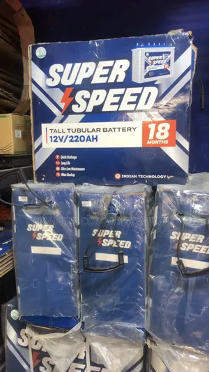 Super Speed Tubular Battery 12v220ah