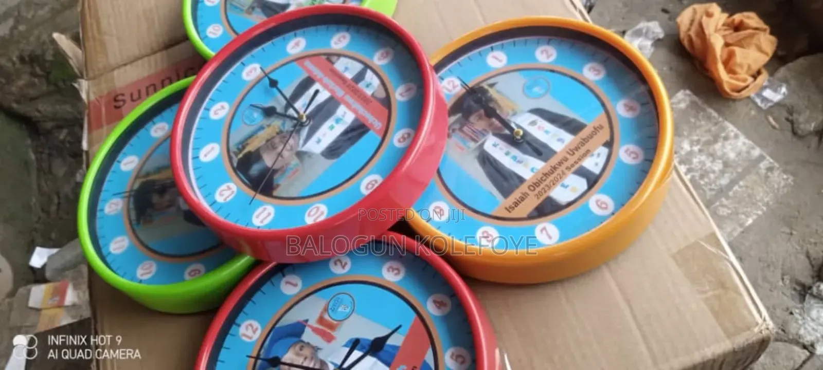 Customised Wall Clock