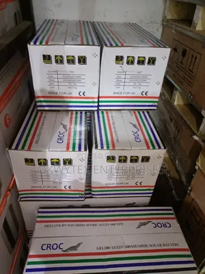 200ah Croc Indian Gel Battery
