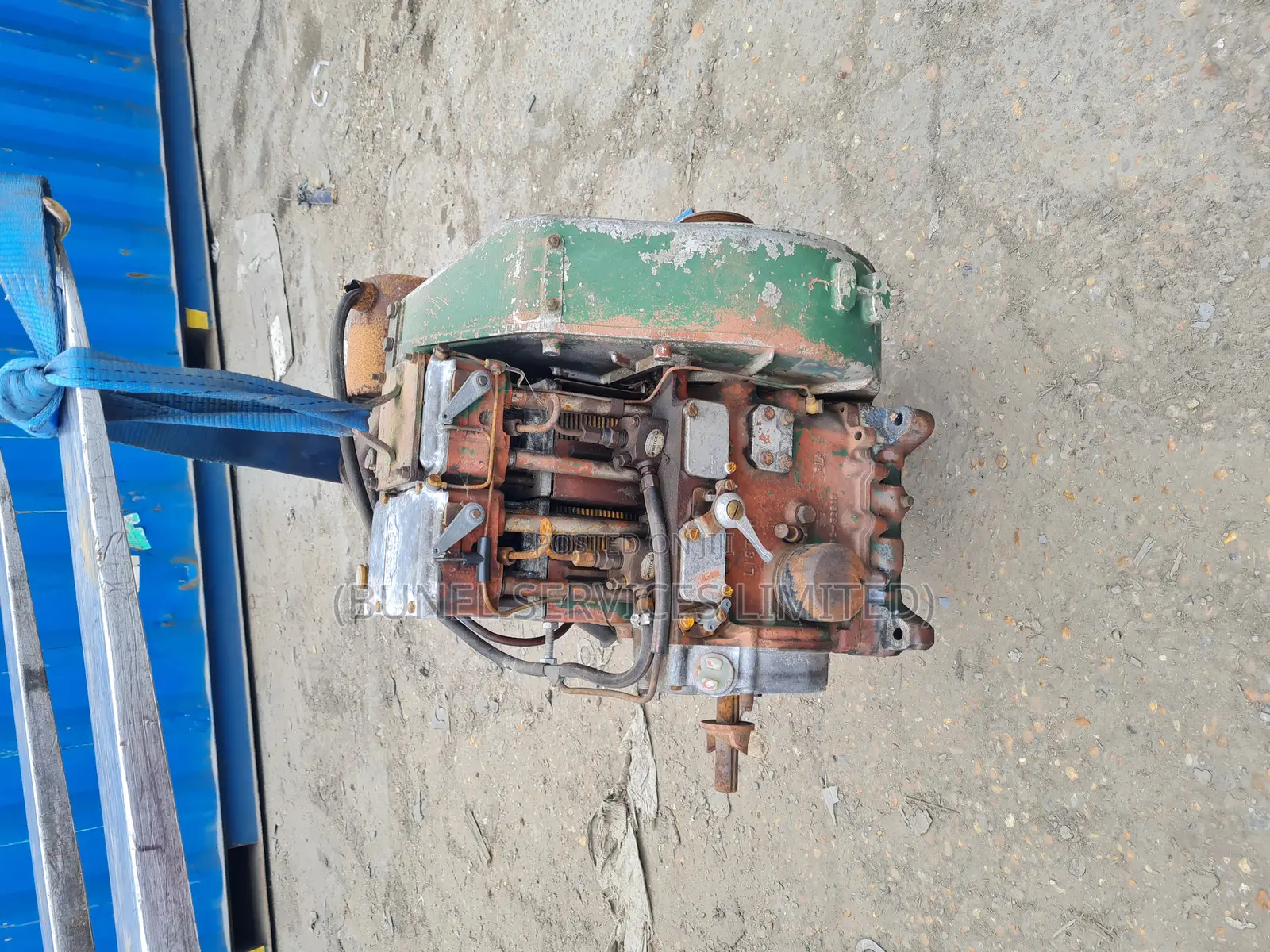 Lister LT 2 Cylinder Flat Top Engine