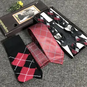 COMBO! Of Ties,Suspender,Socks. We Also Sell It Separately