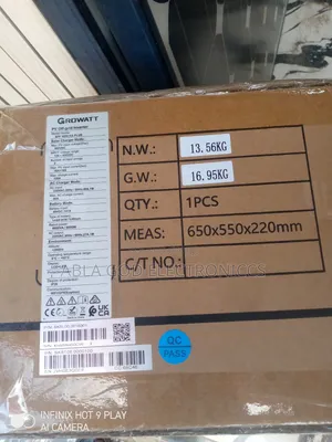 Growatt Solar Inverter 6000w 48v.