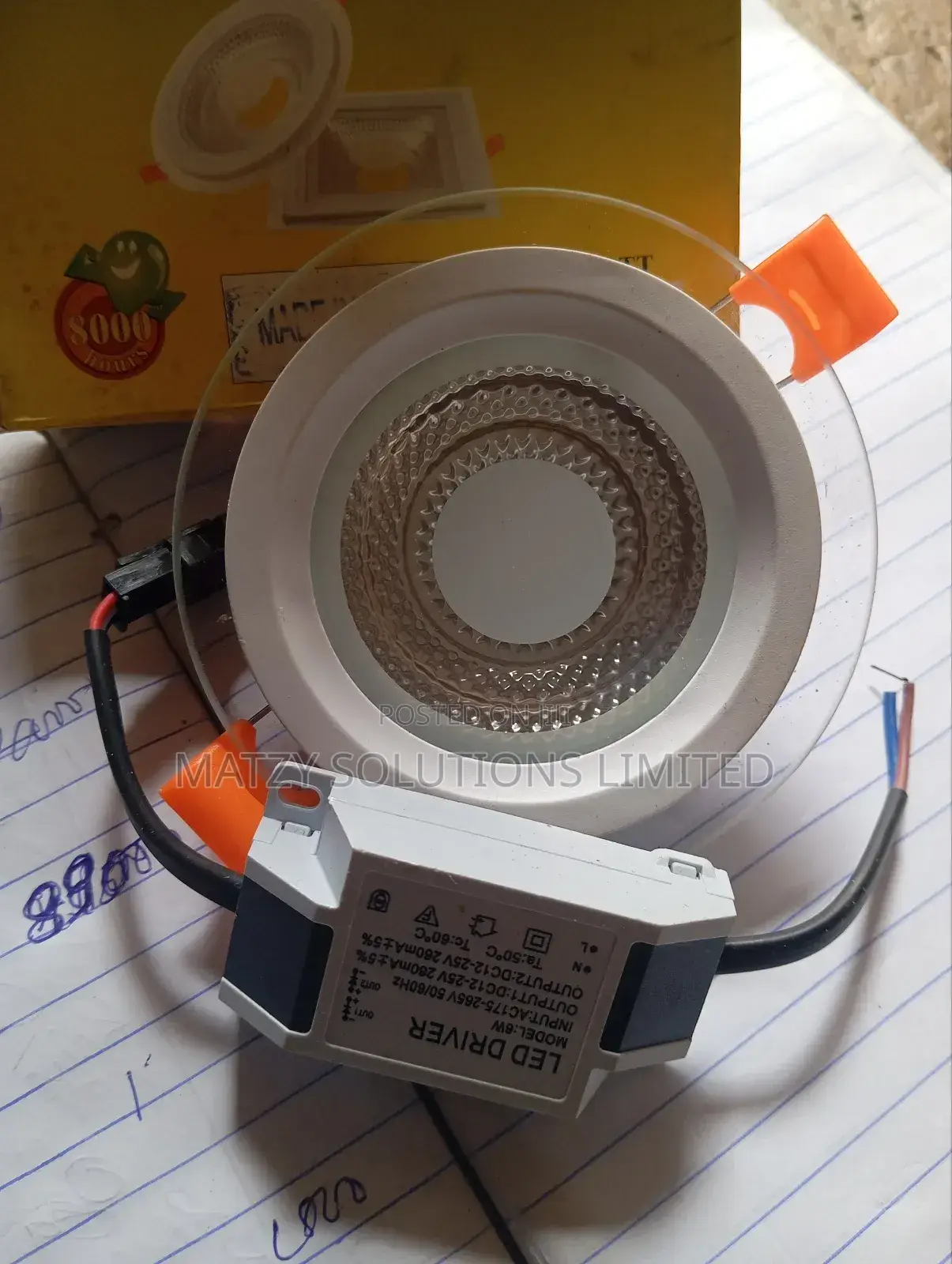 6W Pop Glass Light