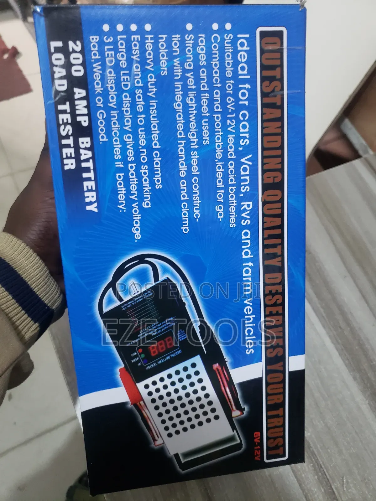 Digital Battery Tester