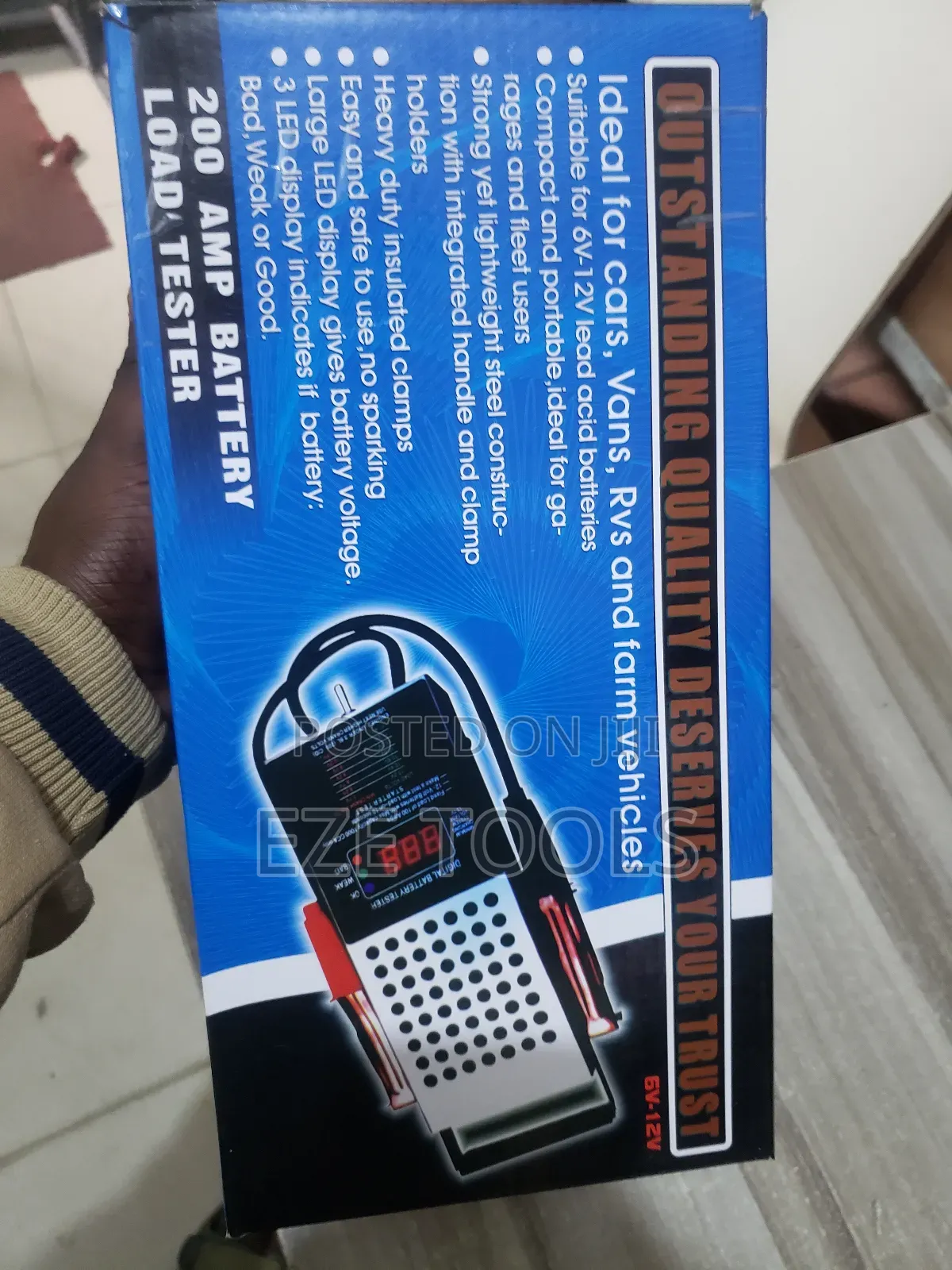 Digital Battery Tester