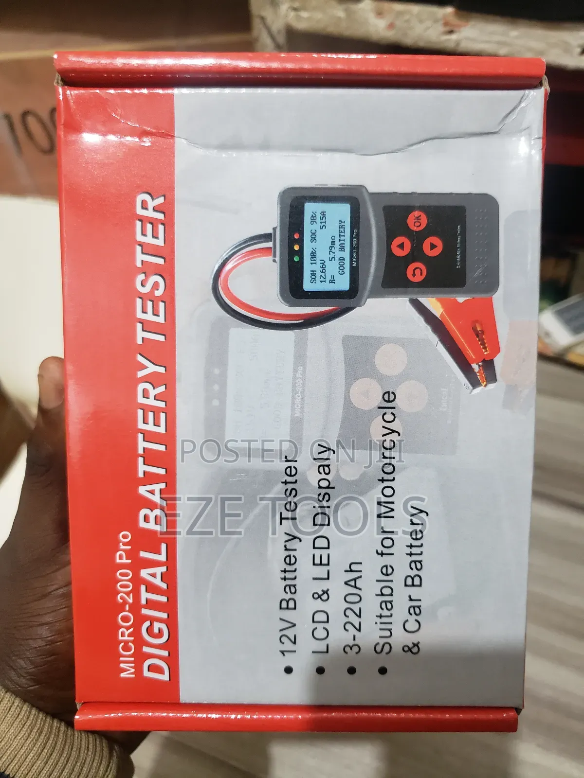 Digital Battery Tester