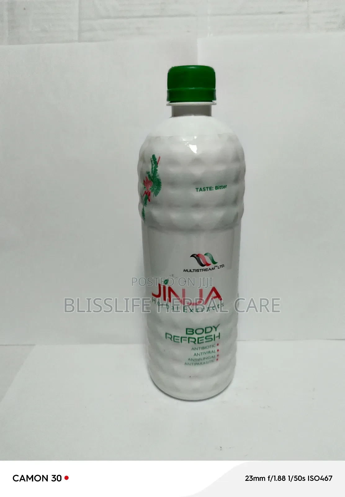 Jinja Herbal Extract Body Refresh Liquid Big Bottle