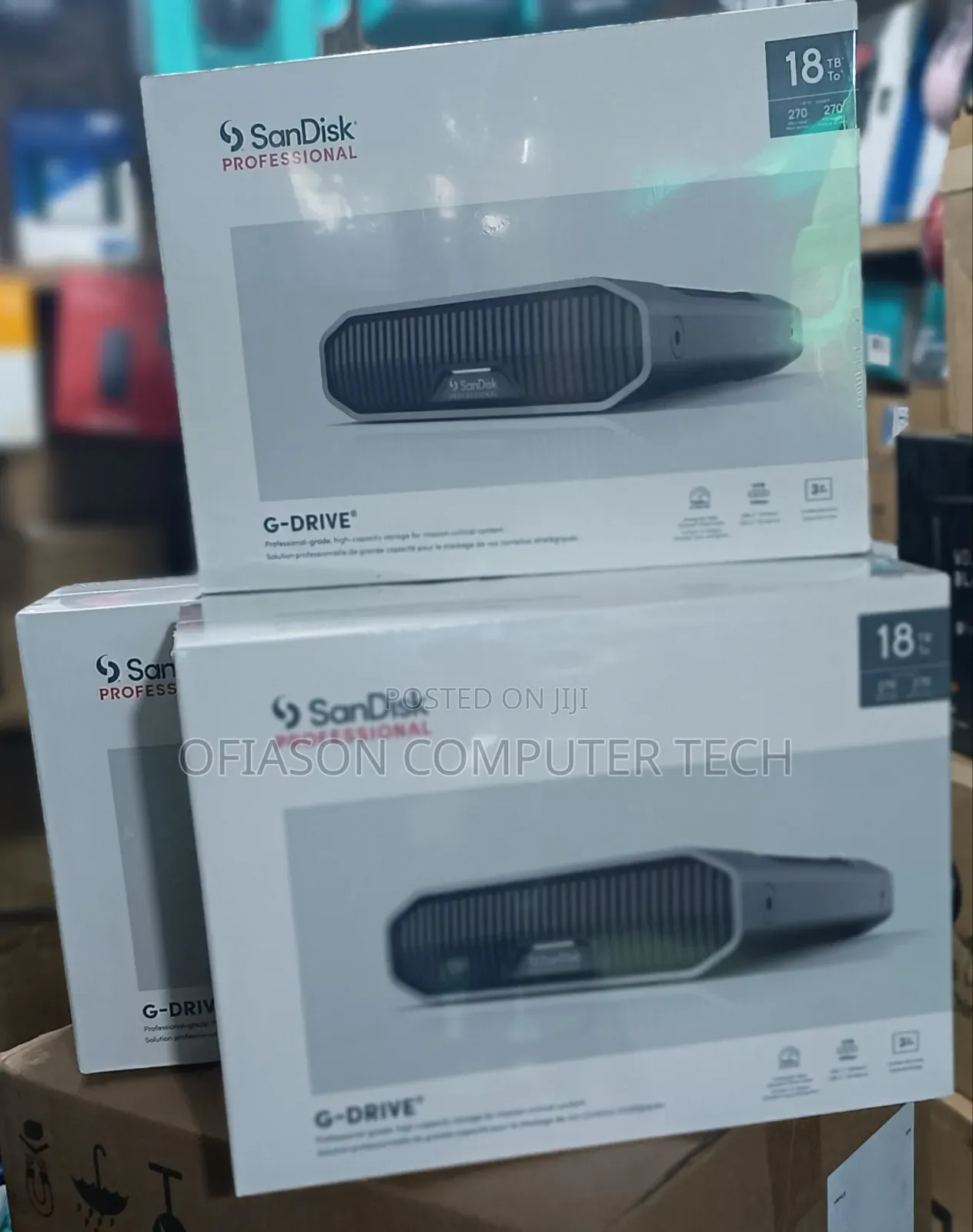 Sandisk Professional G-Drive Pro 18TB