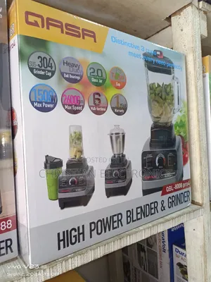Qasa High Power Blender Grinder Pro 4 With 3jars
